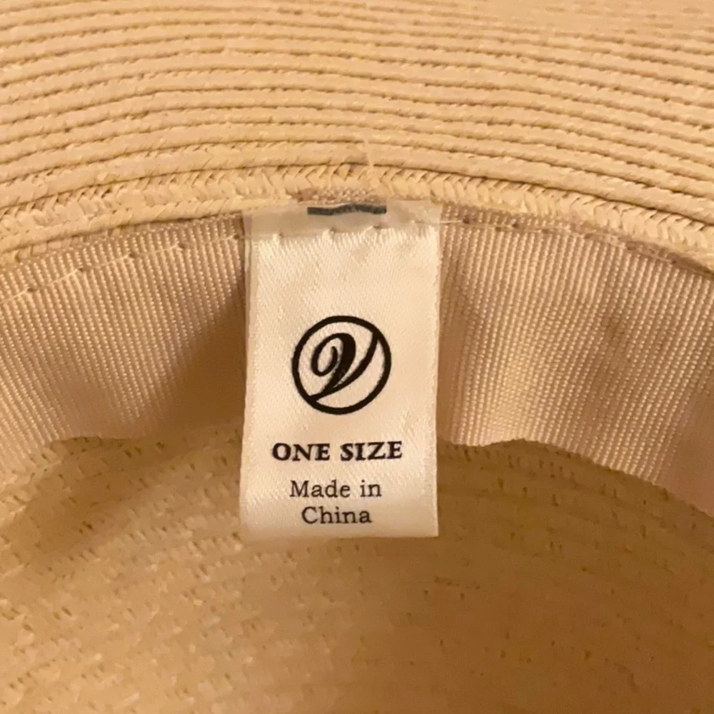 Just Married Floppy Sun Straw Hat